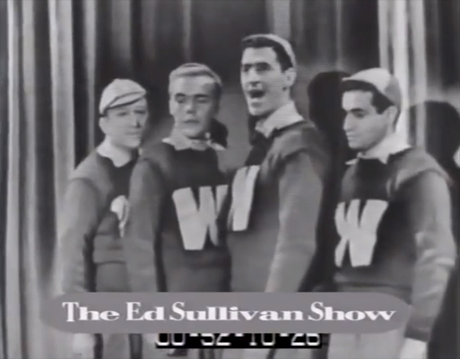 The Hilltoppers appear on The Ed Sullivan Show